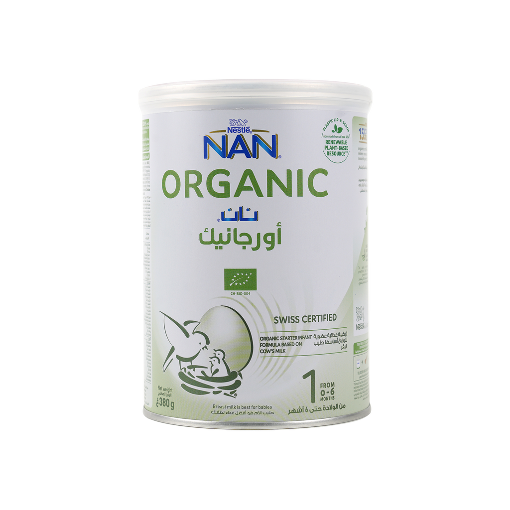 Nan Organic No-1 Milk 380gm-0-6 Months