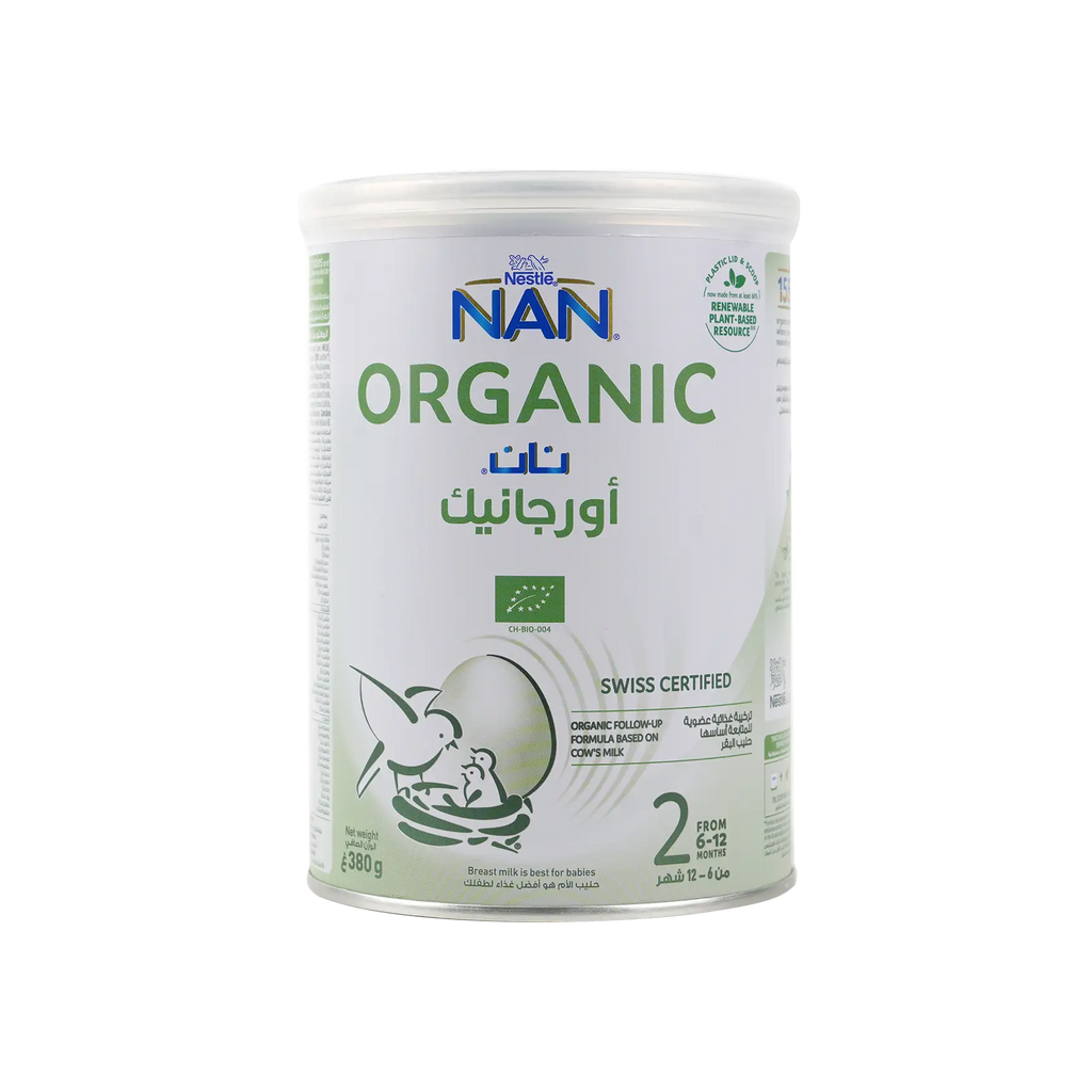 Nan Organic No-2 Milk 380gm-6-12 Months