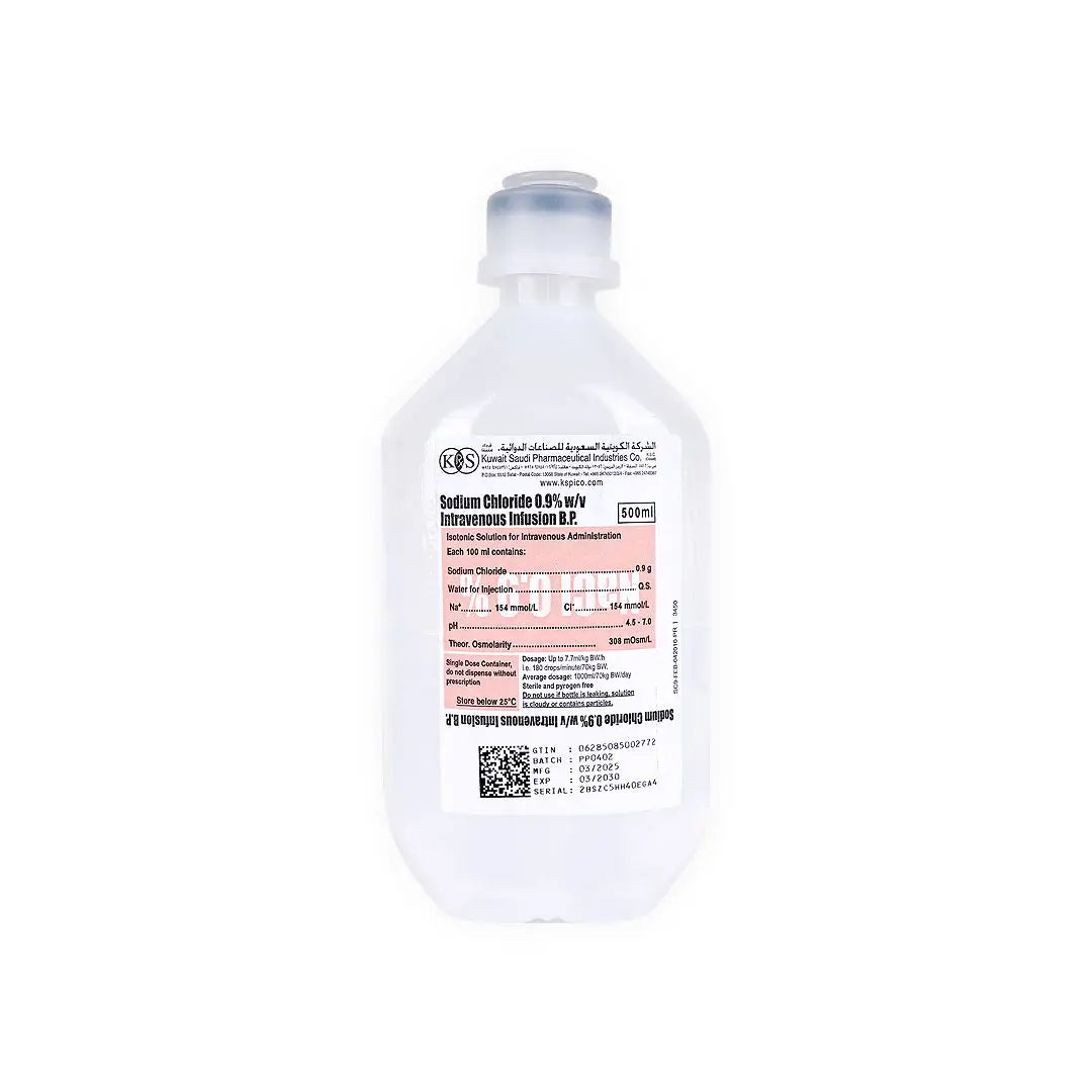 Normal Saline 0.9% 500ml(KSP)