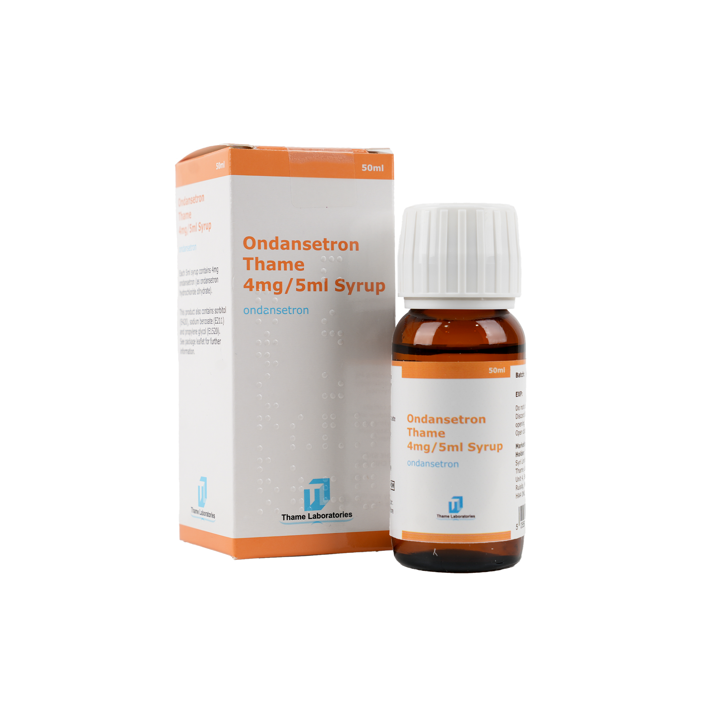 Ondansetron Thame 4mg / 5ml Syrup 50ml