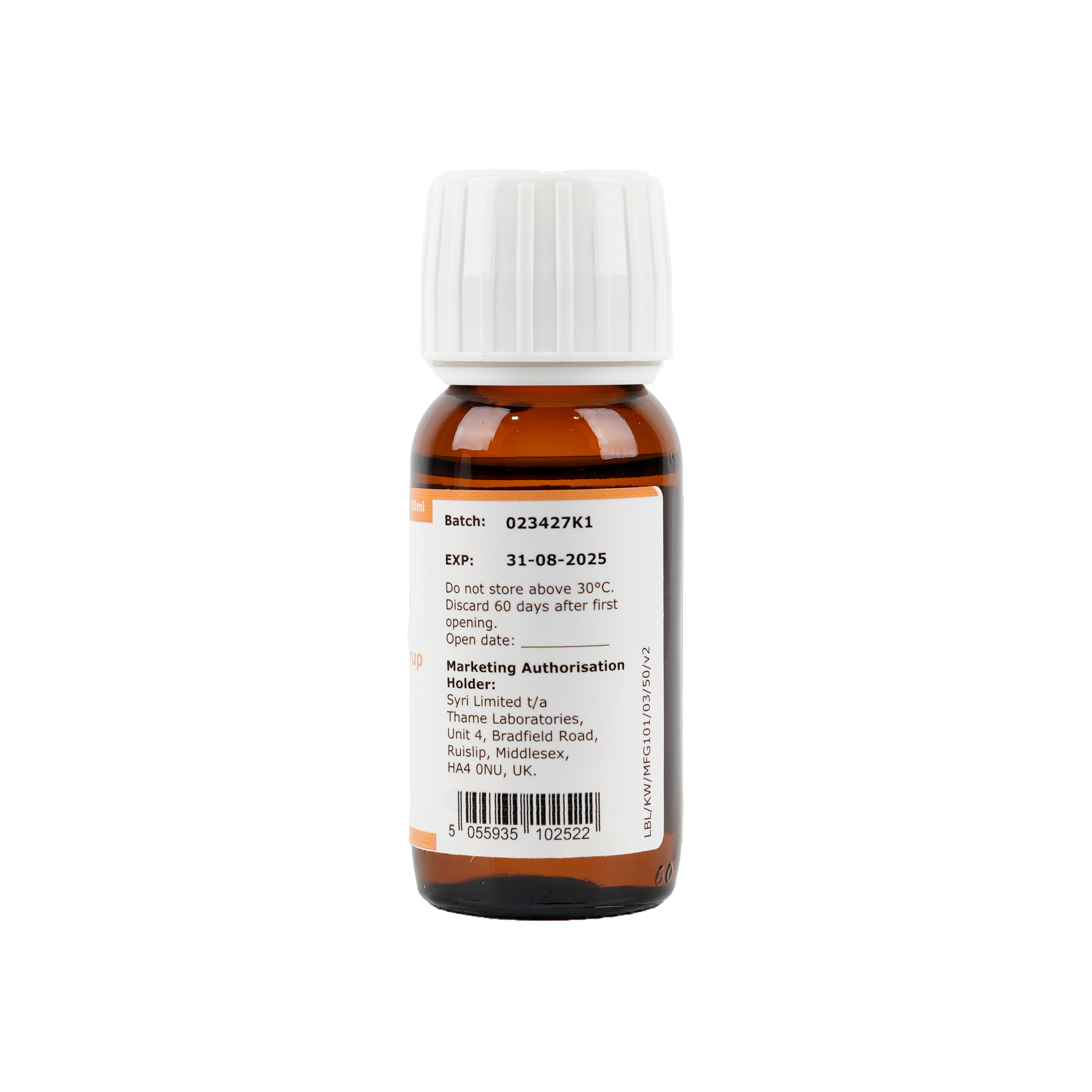 Ondansetron Thame 4mg / 5ml Syrup 50ml