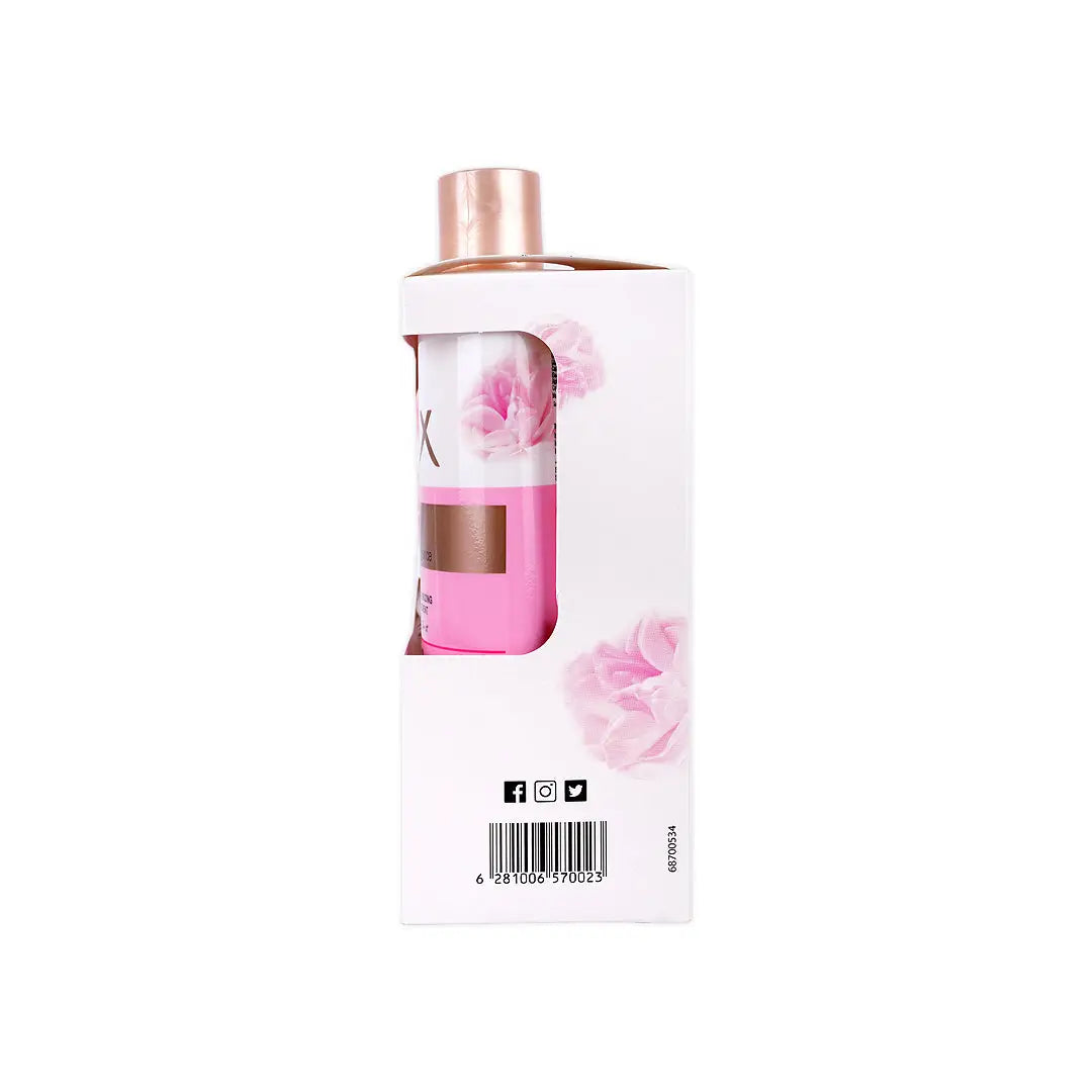 54182-Lux Soft Rose Body Wash+Loofa 250ml +1