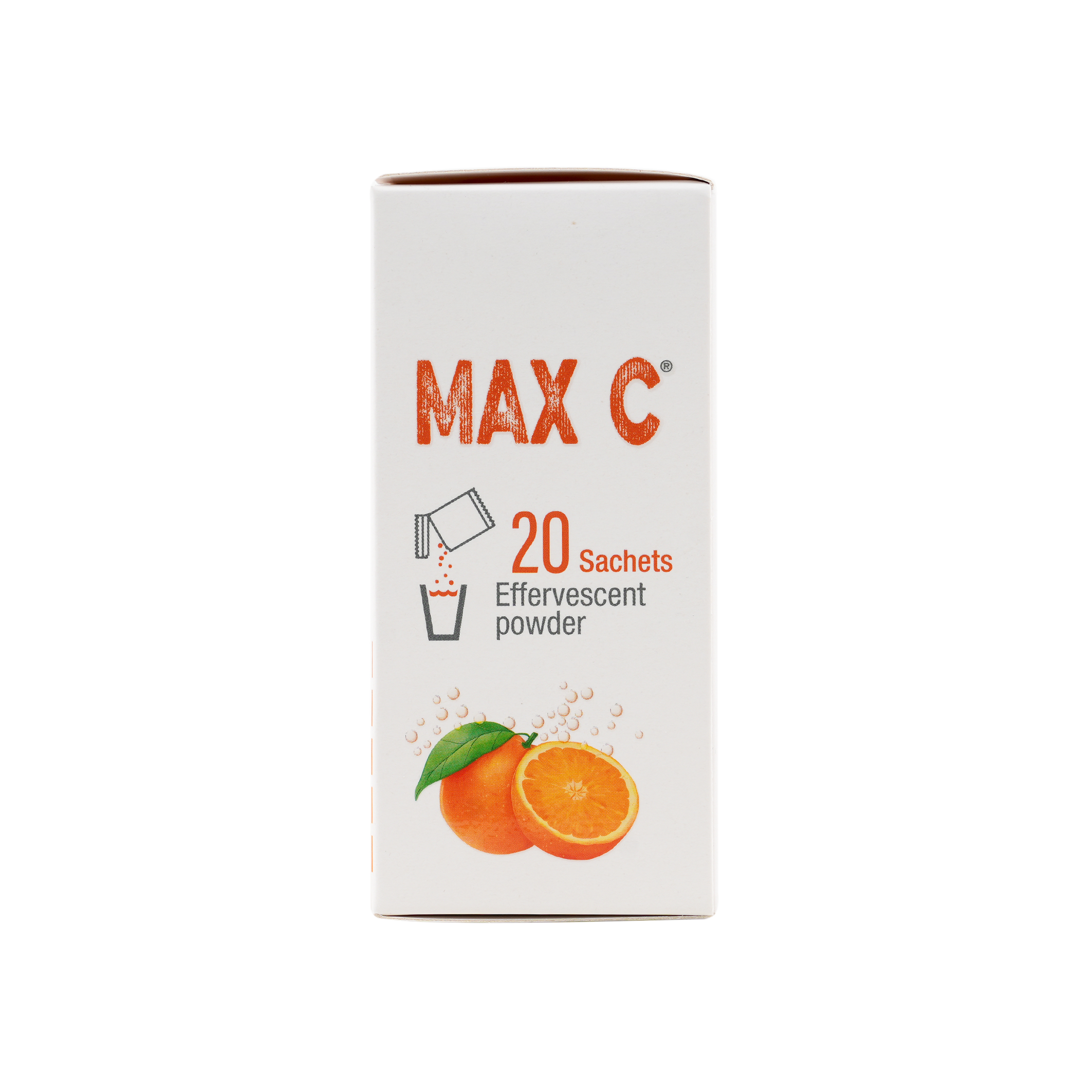 Max C Effervescent Powder Vitamin C & Zinc 20 Sachets