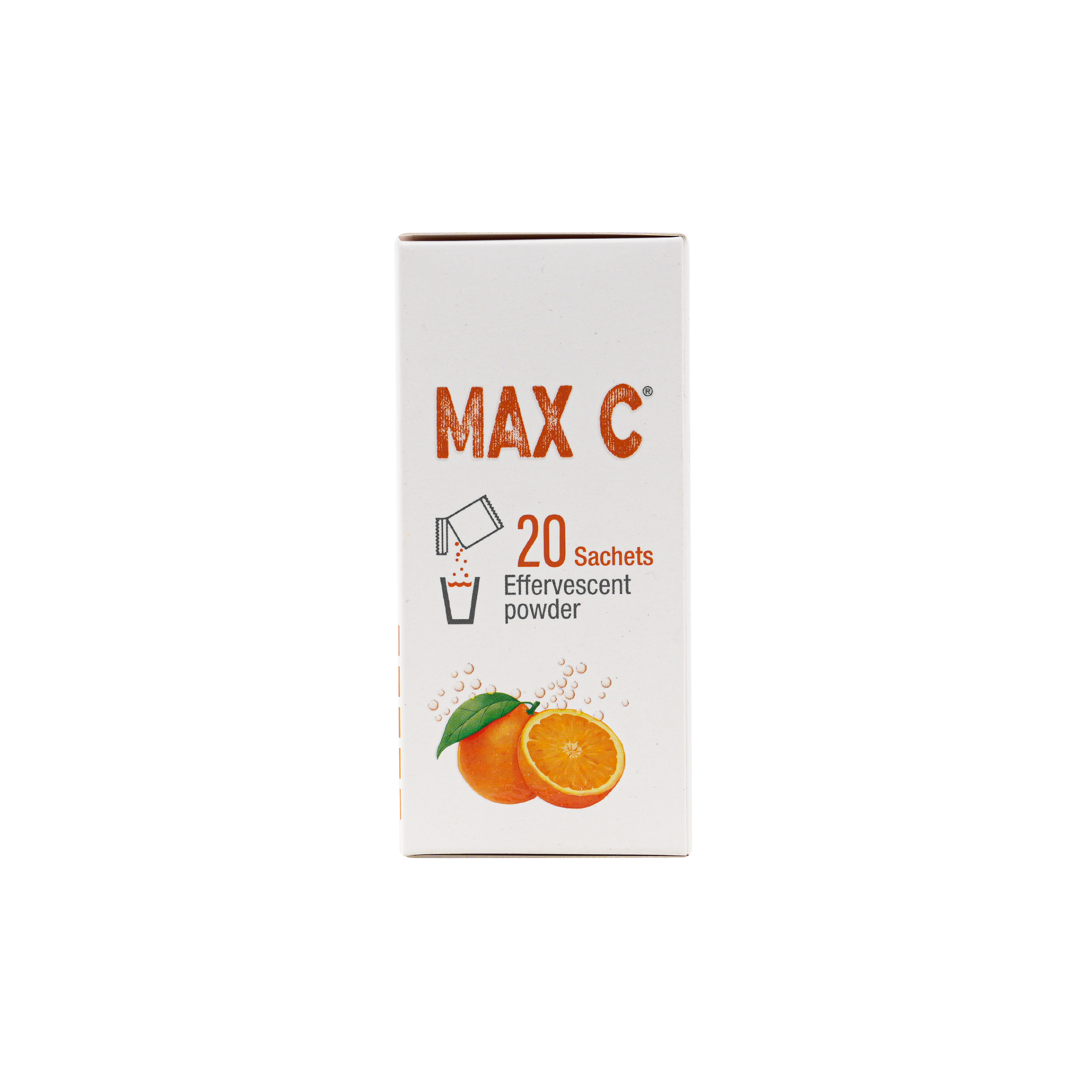 Max C Effervescent Powder Vitamin C & Zinc 20 Sachets