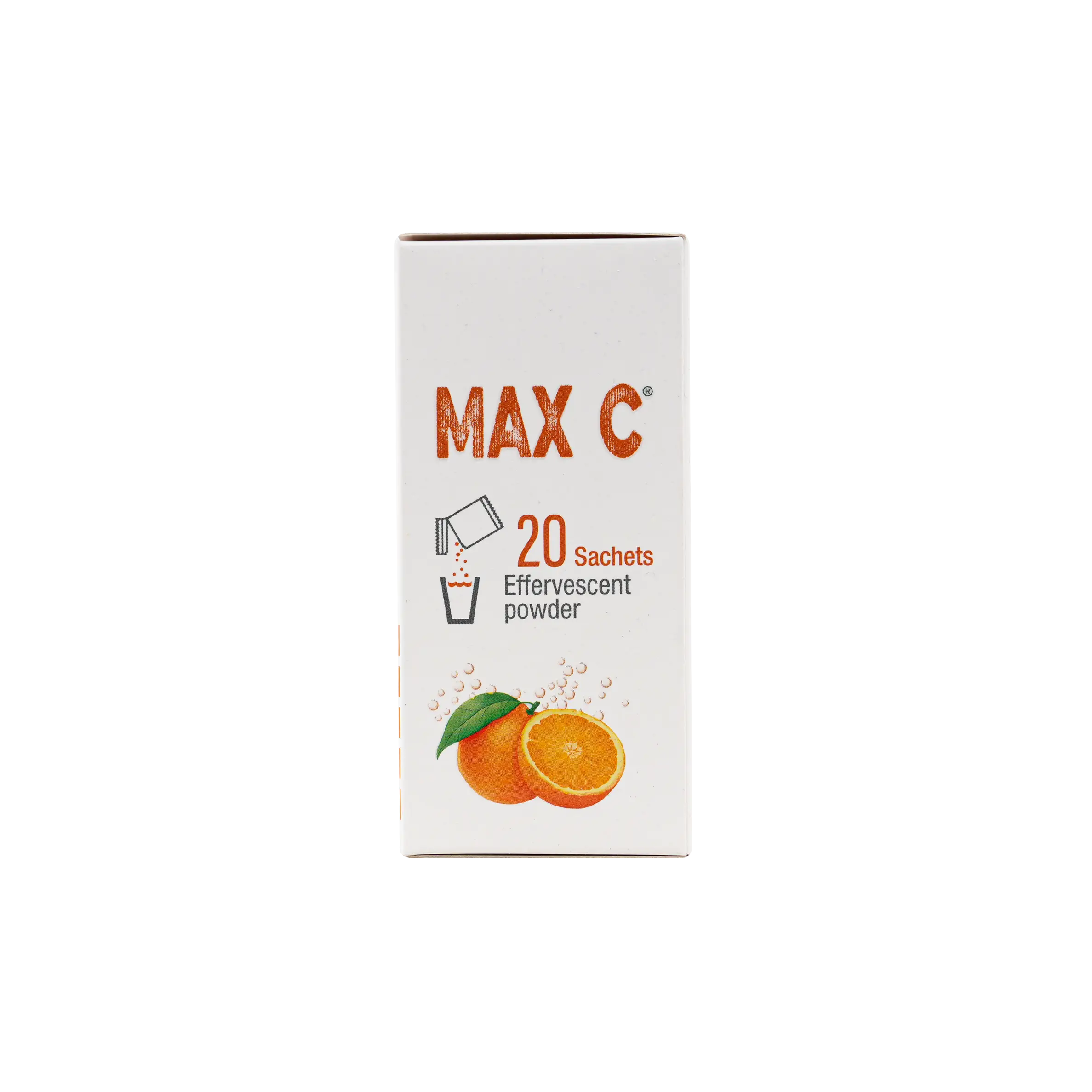Max C Effervescent Powder Vitamin C & Zinc 20 Sachets
