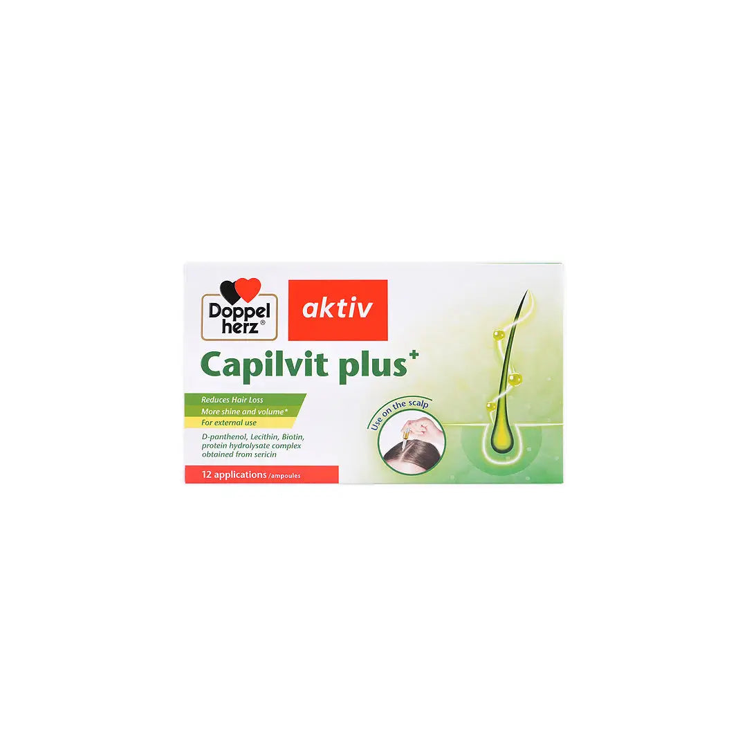 54189-Doppelherz Aktiv Capilvit Plus 12 Ampoules