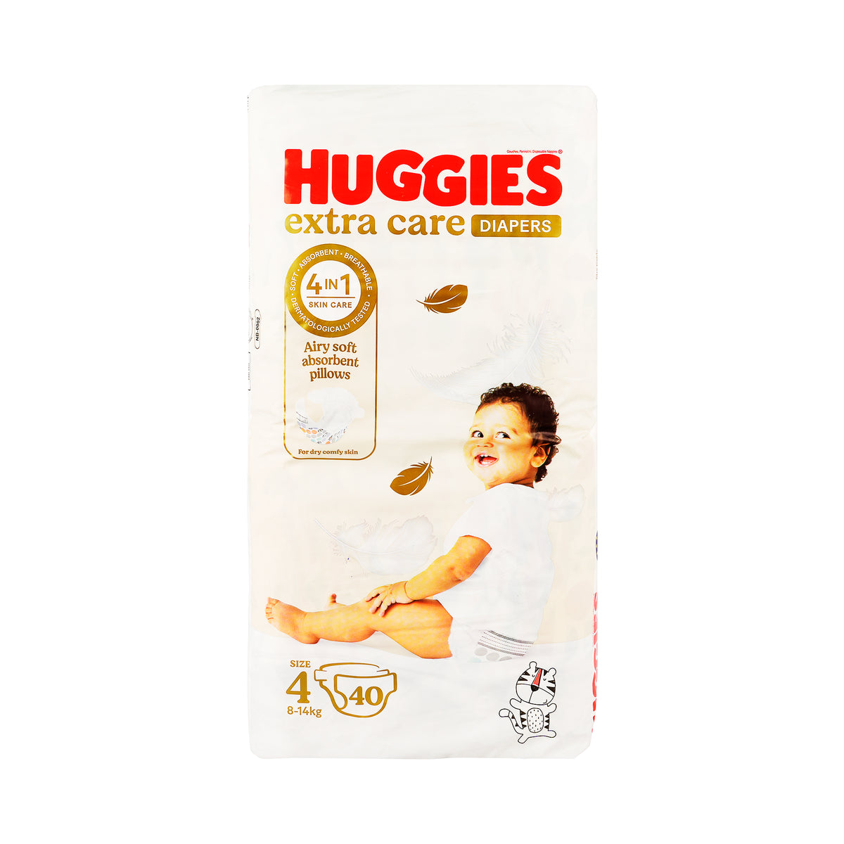 54194-Huggies Extra Care No.4 (8-14kg) 40pcs