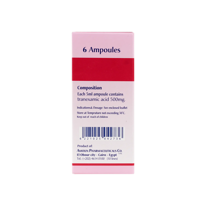 54195-Kapron 500mg/5ml 6 Ampoules +1