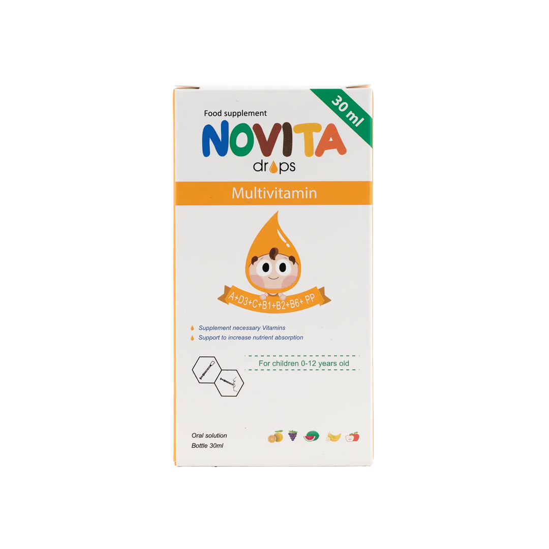 54196-Novita Drops Multivitamin Oral Solution 30ml +3