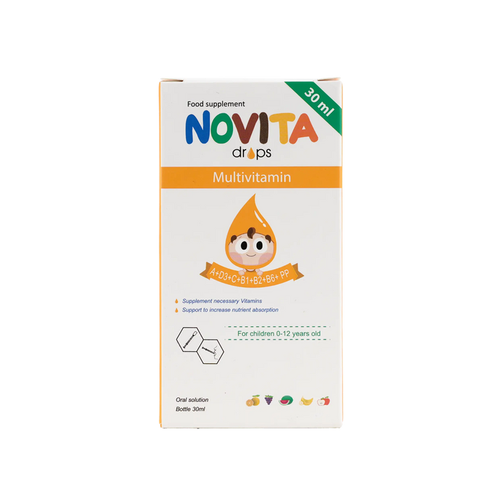 54196-Novita Drops Multivitamin Oral Solution 30ml +3