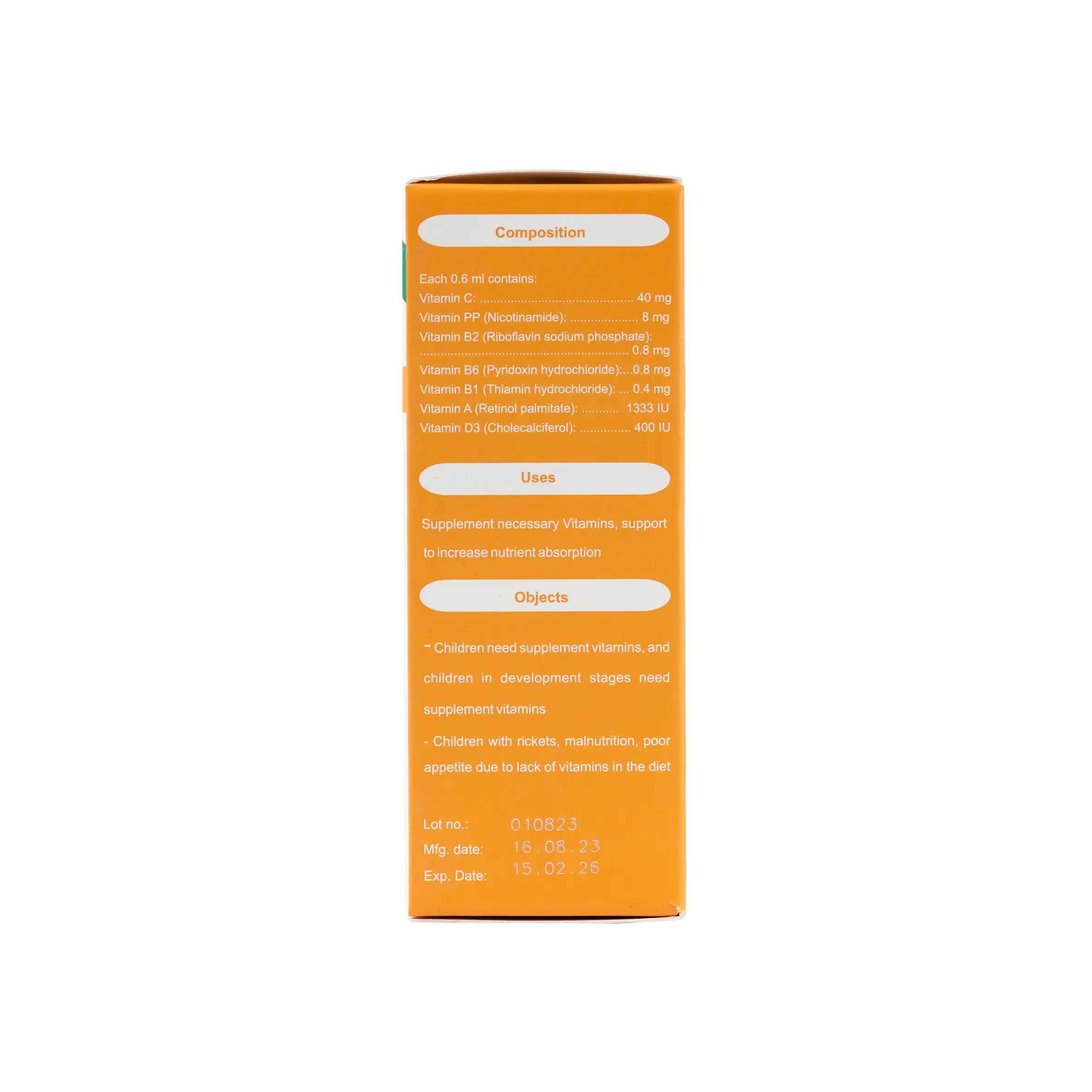 Novita Drops Multivitamin Oral Solution 30ml