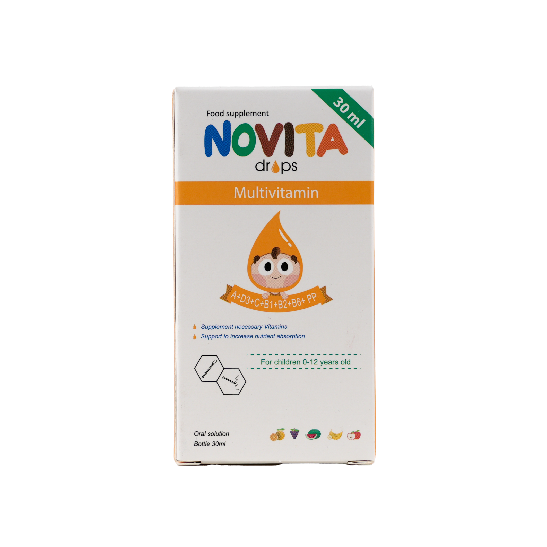 Novita Drops Multivitamin Oral Solution 30ml