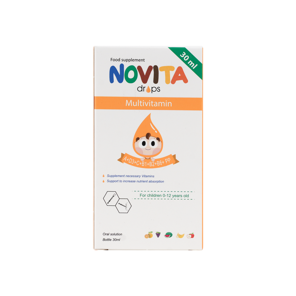 Novita Drops Multivitamin Oral Solution 30ml