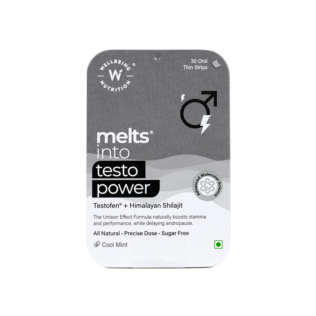 Well Being Melts Into Testo Power 30 Strips