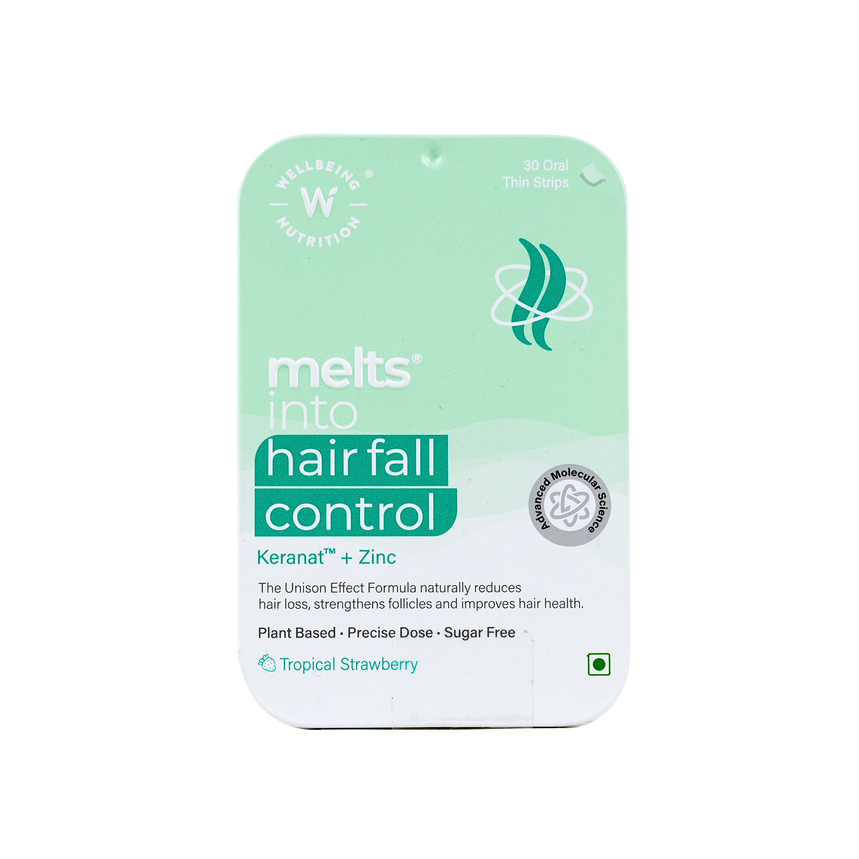 Well Being Melts Into Hair Fall Control 30 Strips