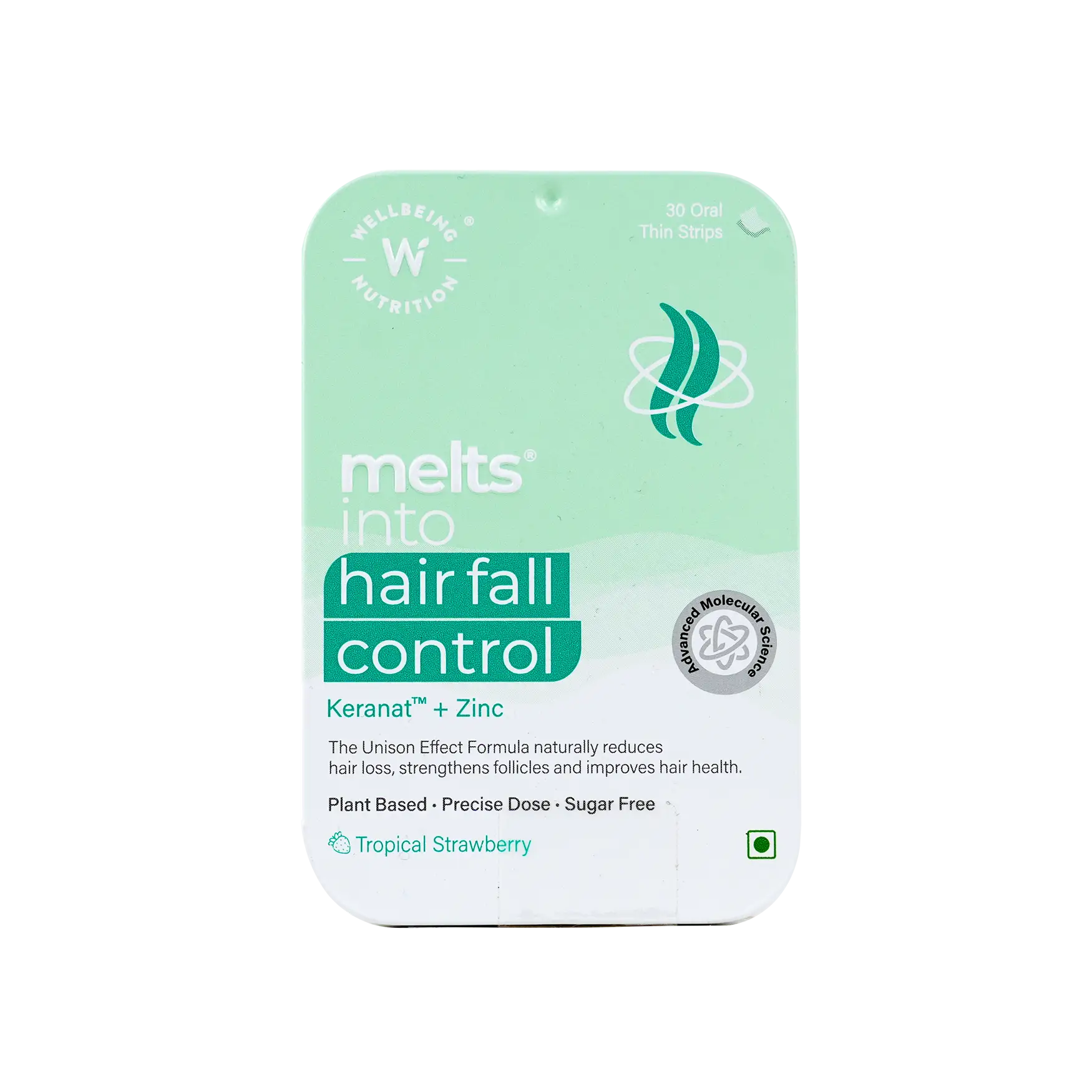 Well Being Melts Into Hair Fall Control 30 Strips