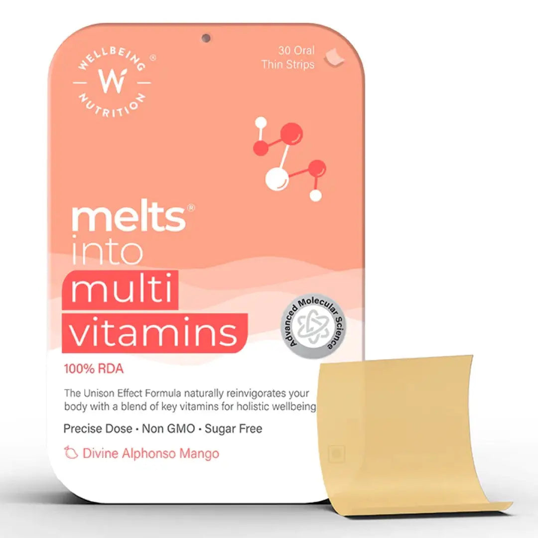 Wellbeing Melts Into Multi Vitamins 30 Strips