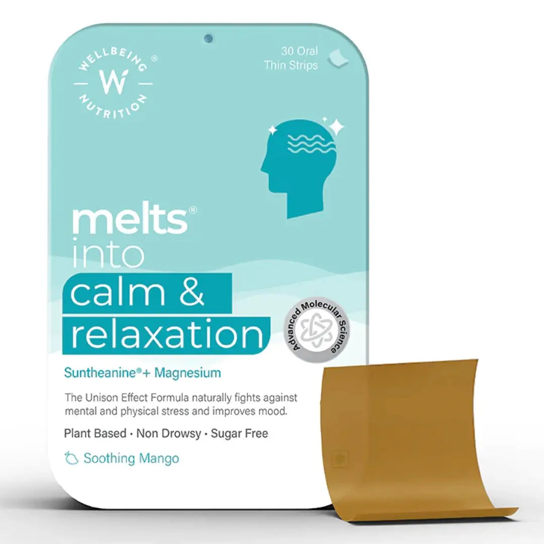 Wellbeing Melts Into Calm & Relaxation 30 Strips