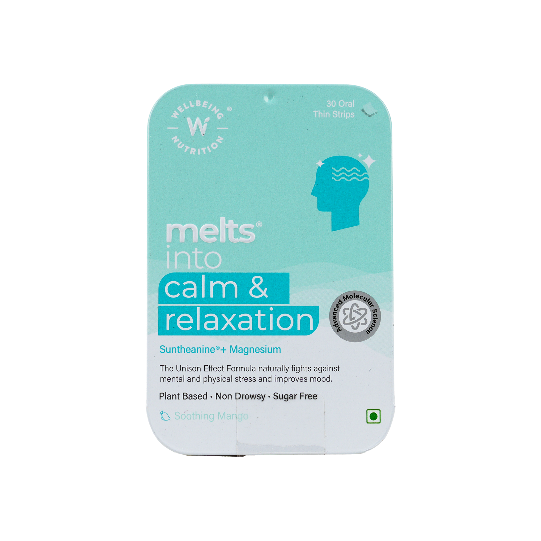 Well Being Melts Into Calm & Relaxation 30 Strips