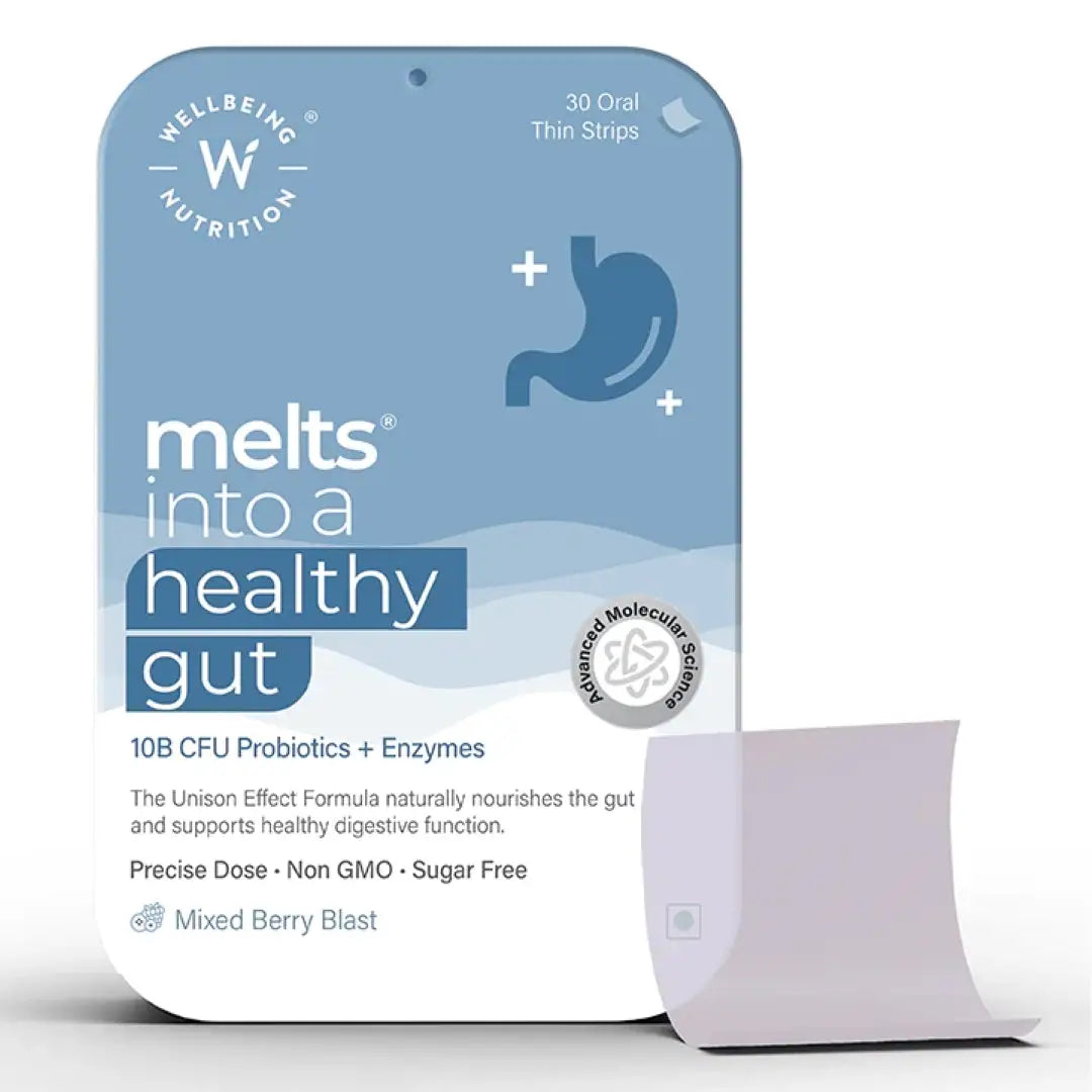 Wellbeing Melts Into a Healthy Gut 30 Strips