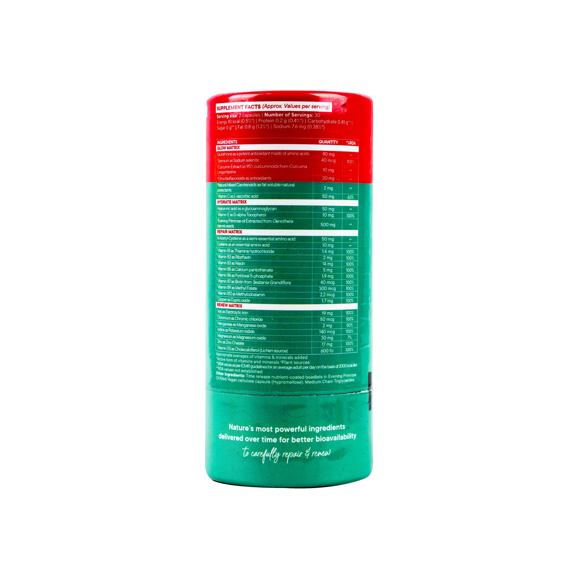 Well Being Slow Hair Skin Nails 60 Cap
