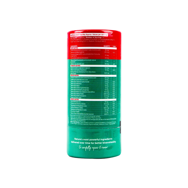 54211-Wellbeing Slow Hair Skin Nails 60 Cap +2