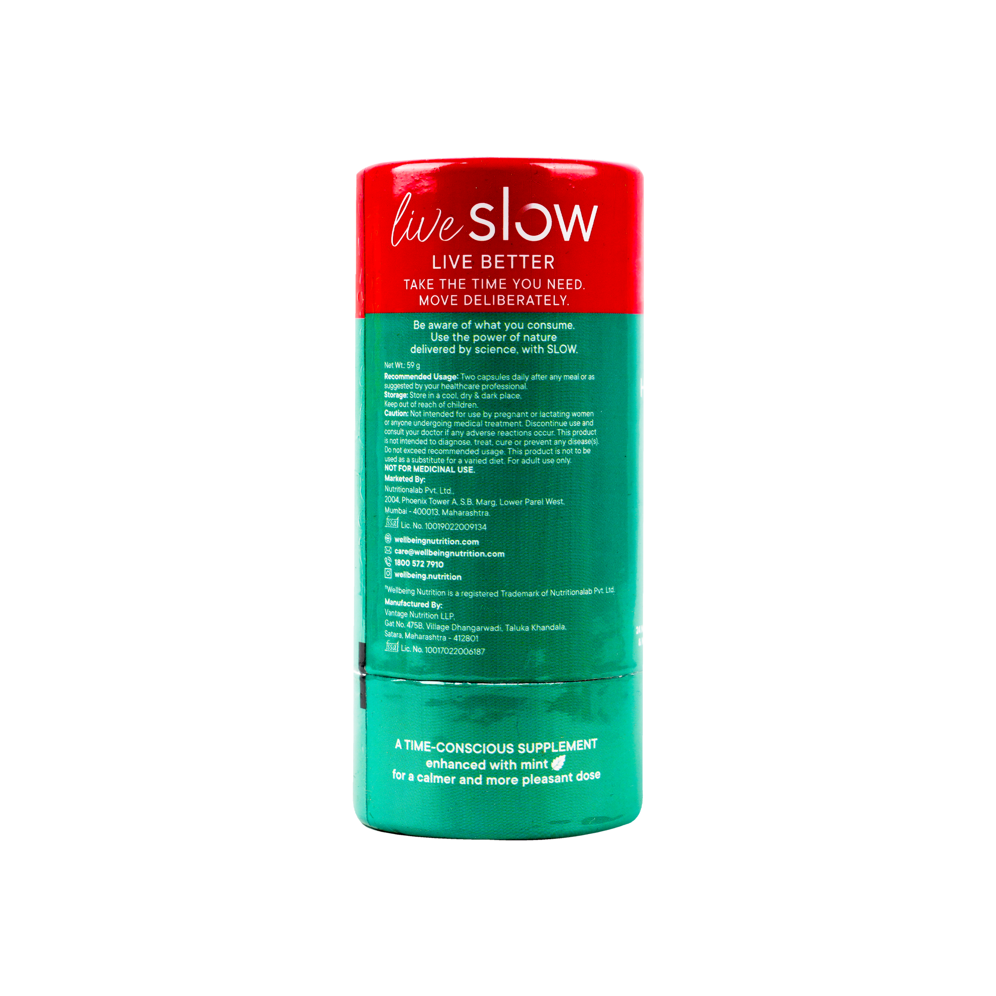 Well Being Slow Hair Skin Nails 60 Cap