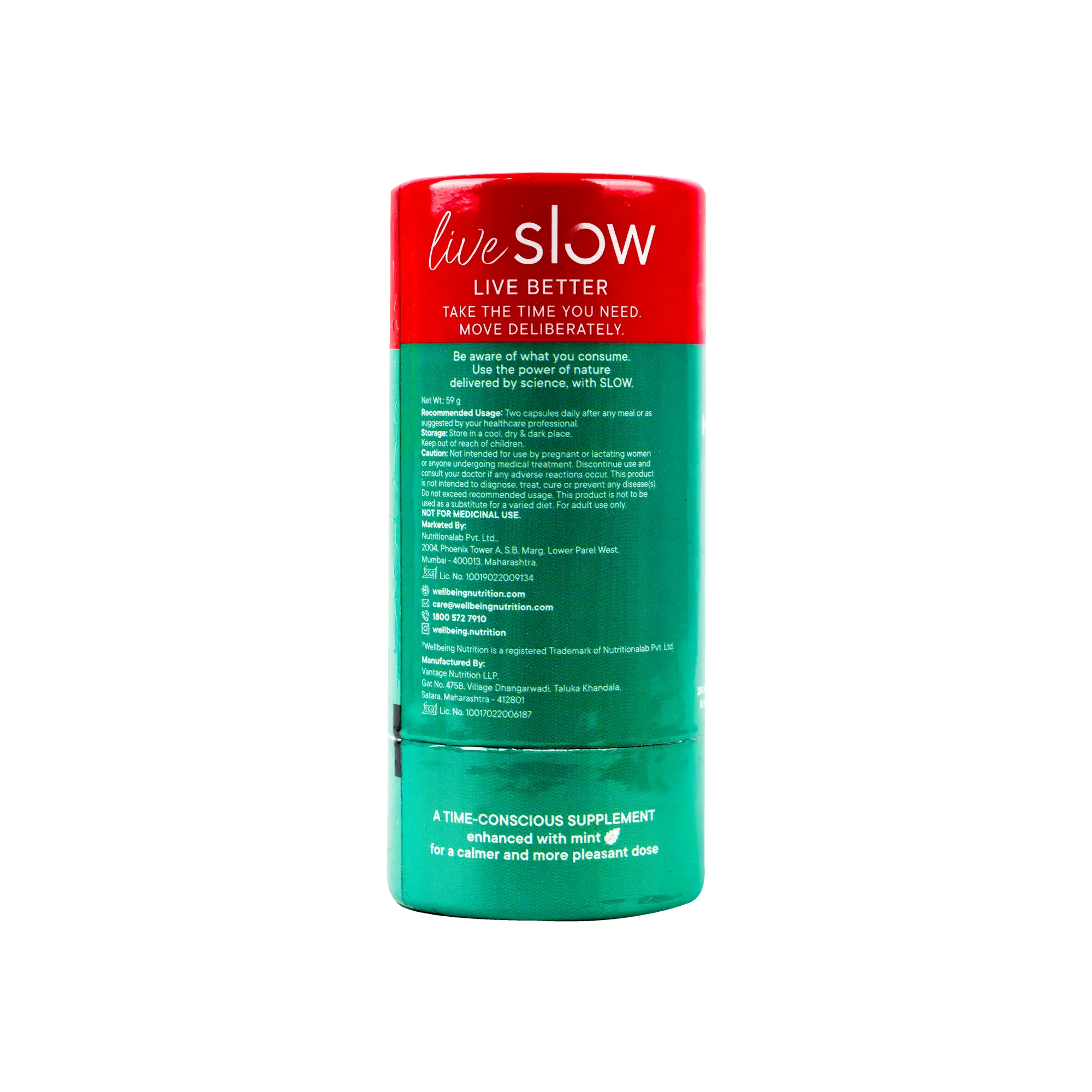 Well Being Slow Hair Skin Nails 60 Cap