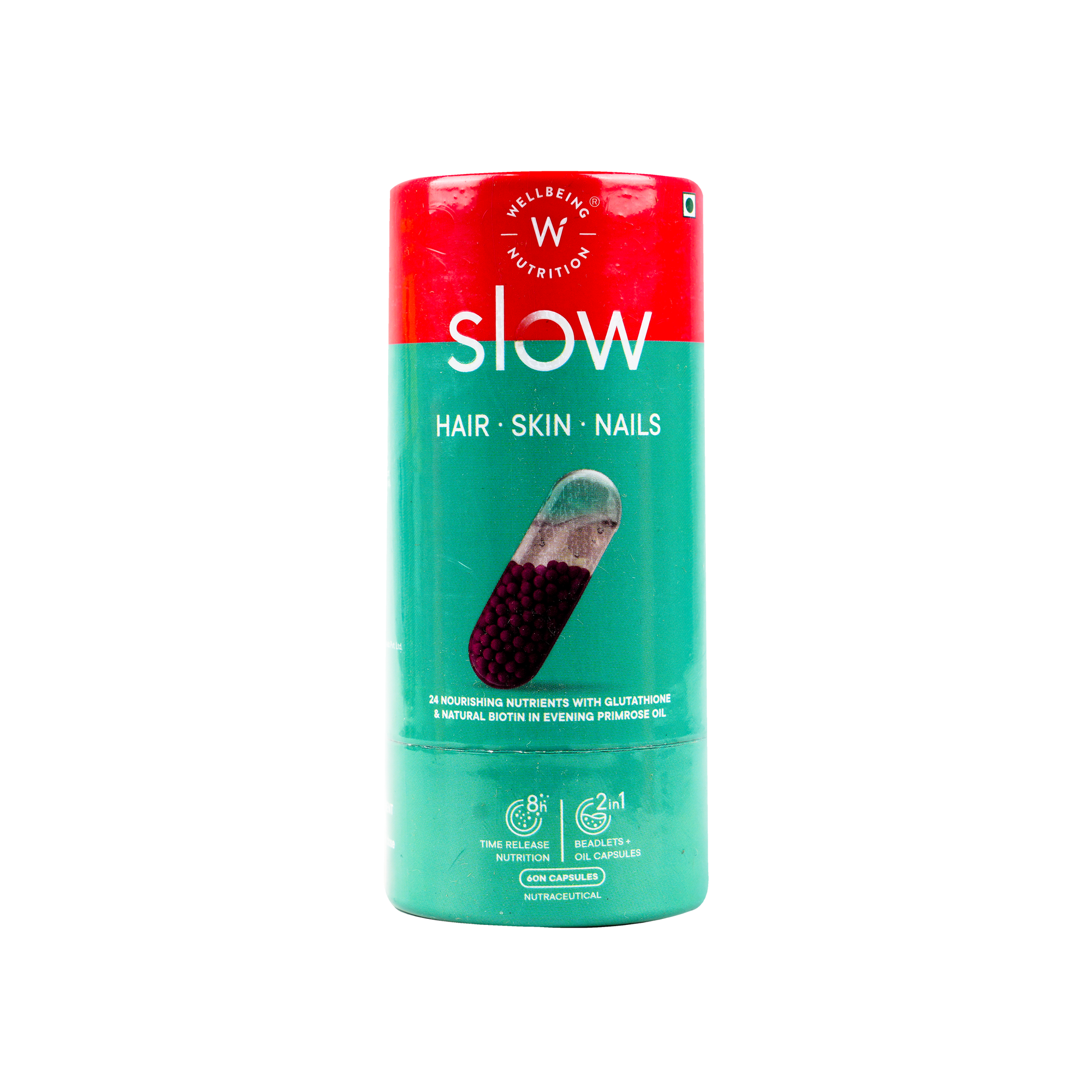 Well Being Slow Hair Skin Nails 60 Cap