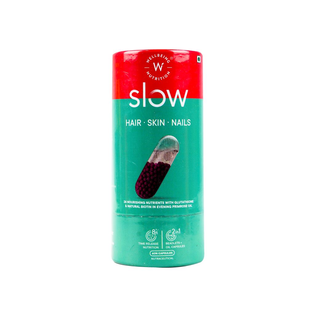 Well Being Slow Hair Skin Nails 60 Cap