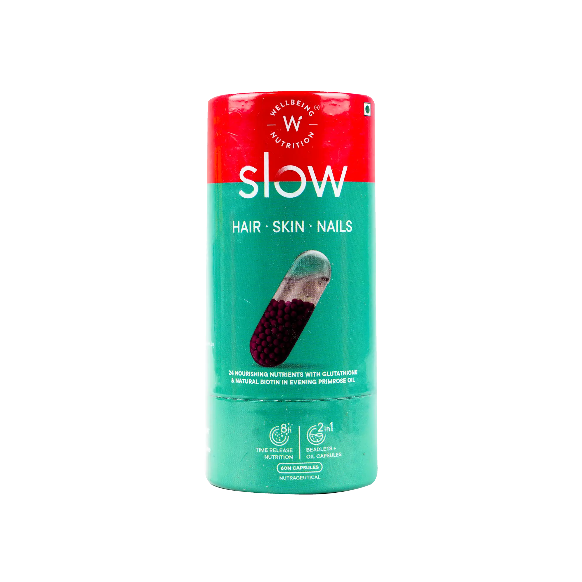 Well Being Slow Hair Skin Nails 60 Cap