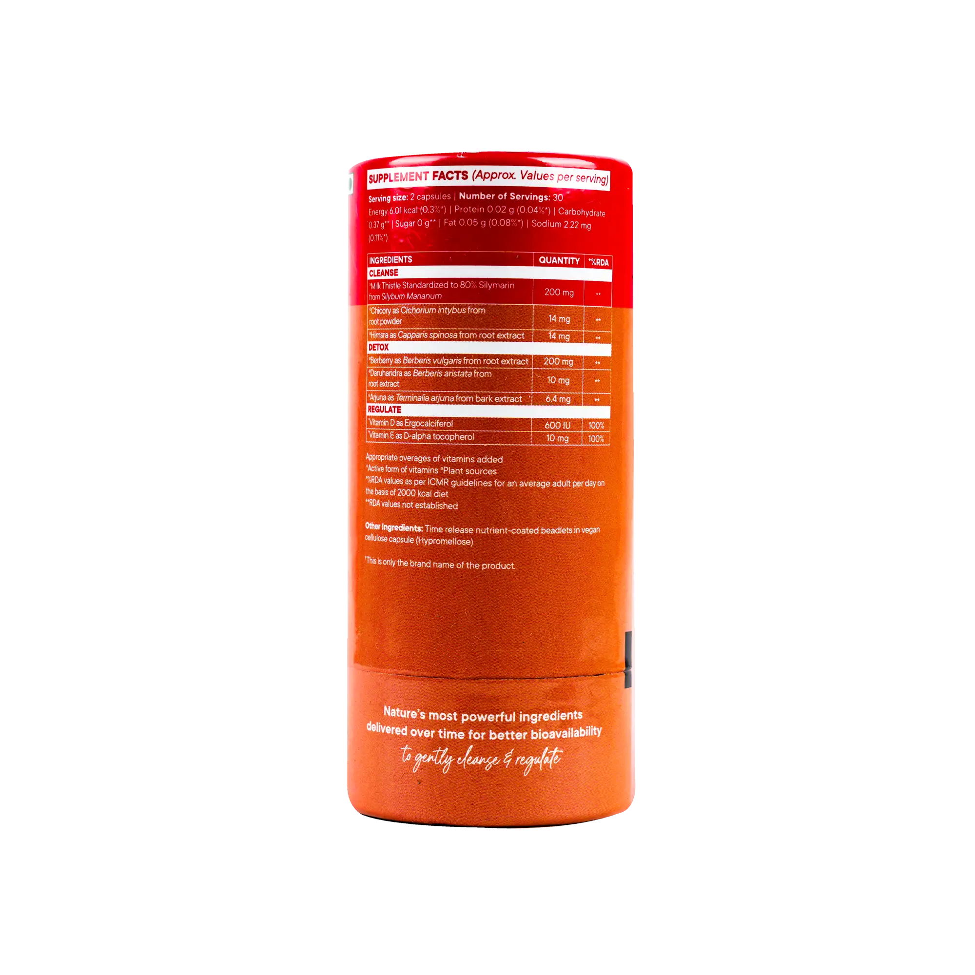 Wellbeing Slow Liver Detox 60 Cap