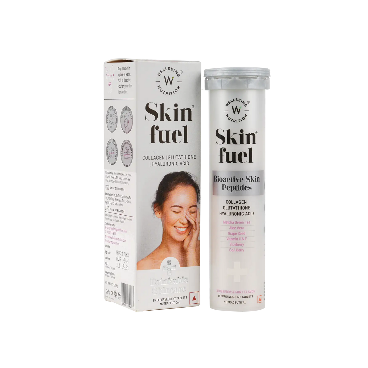 54217-Wellbeing Skin Fuel 15 Effervescent Tablets