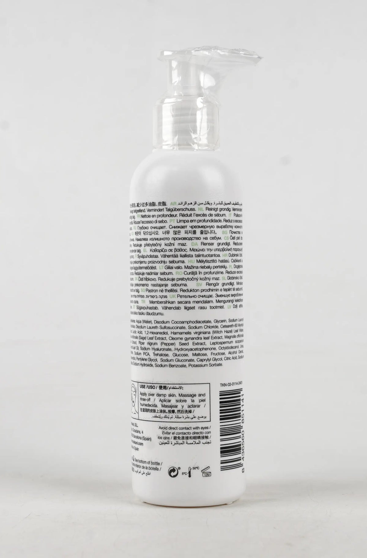 54222-Toskani Purifying Cleanser 200ml +1