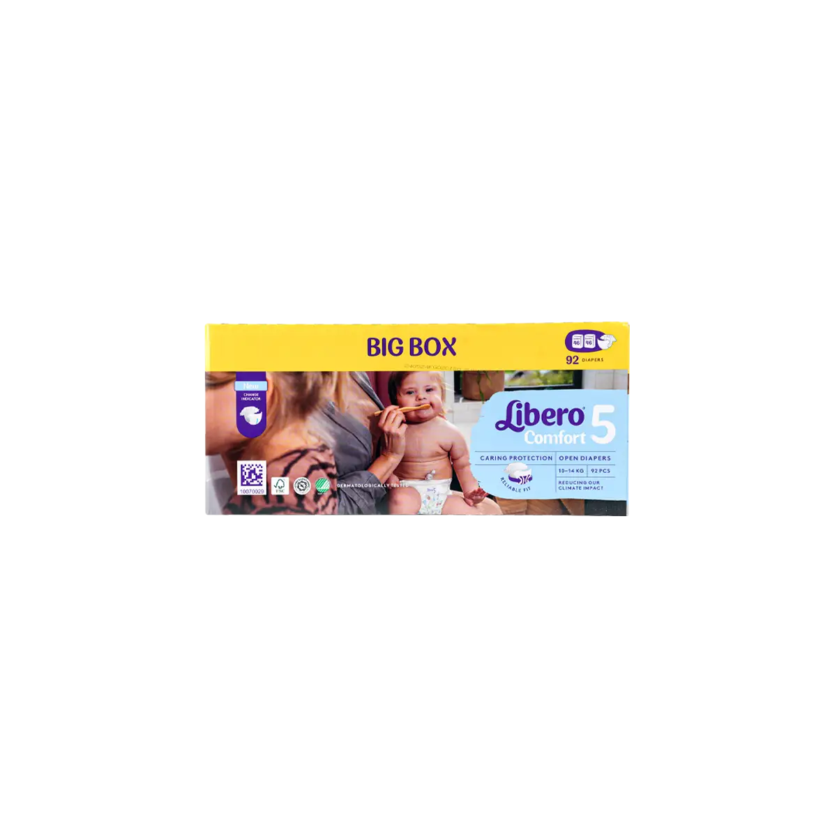54237-Libero Comfort No.5 (10-14Kg) Box 92Pcs