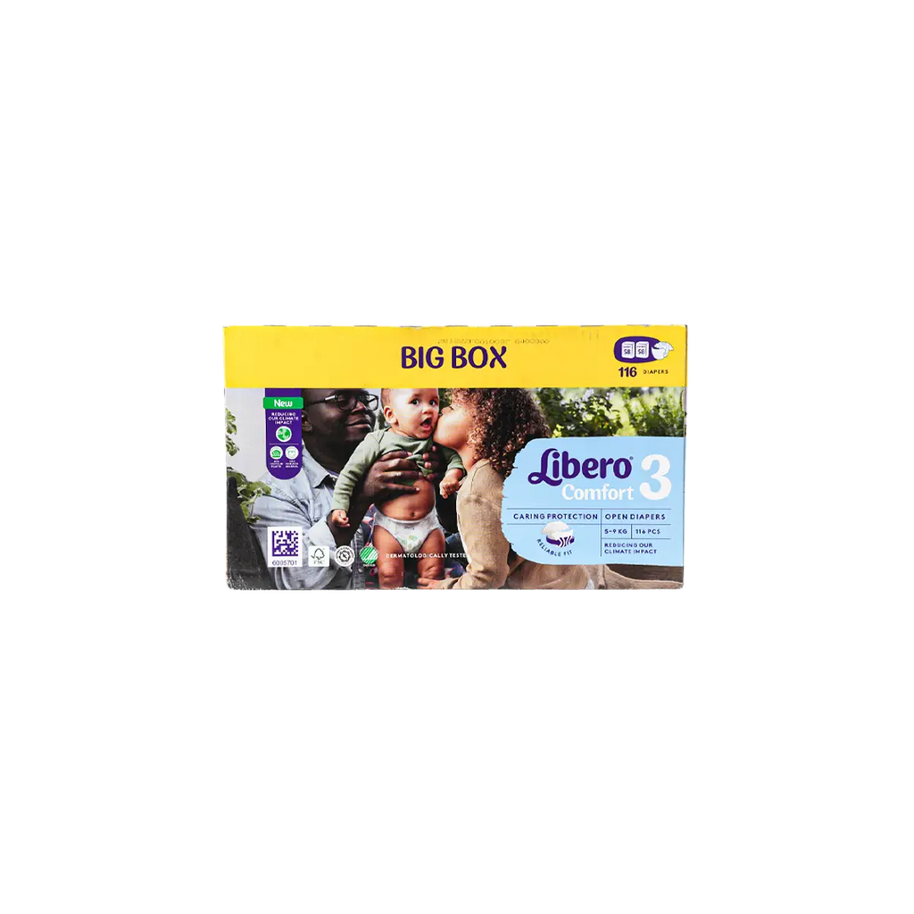 Libero Comfort No.3 (5-9Kg) Box 116Pcs