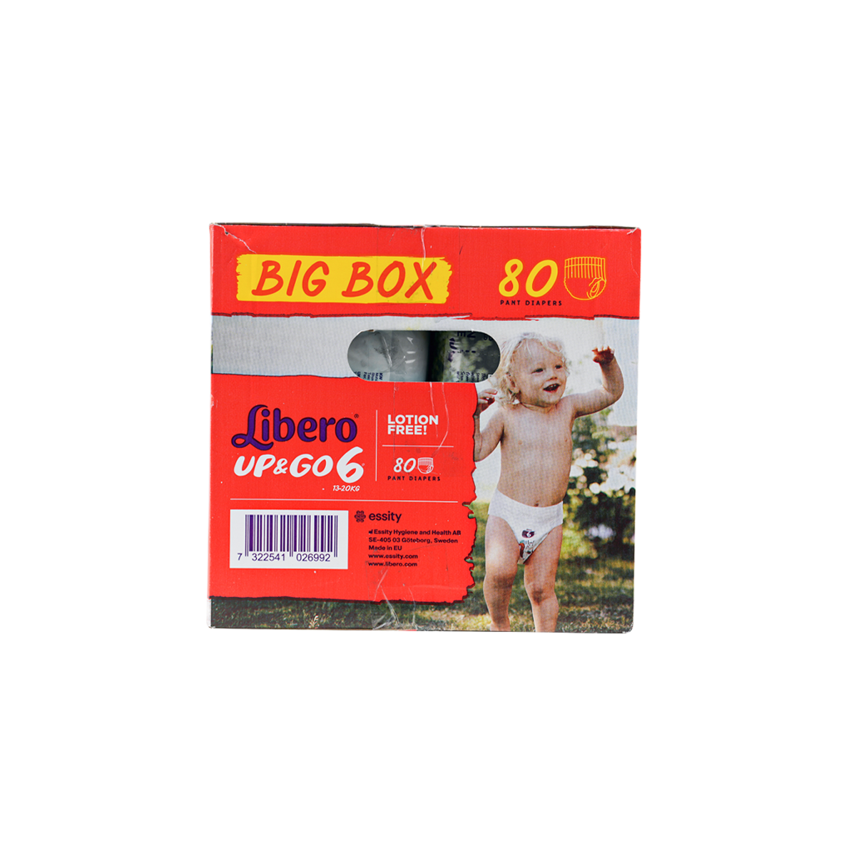 Libero Up&Go Pants No.6 (13-20Kg) Box 80Pcs+ Gift