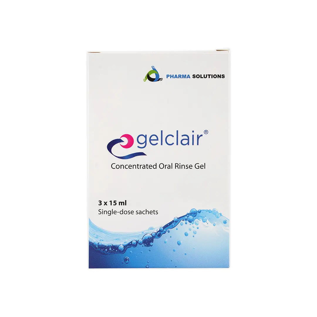 Gelclair Concentrated Oral Rinse Gel 3x15ml Sachets