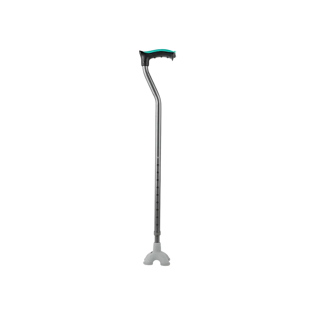 54247-Tynor Tetrapod Walking Stick-L45 Black +1