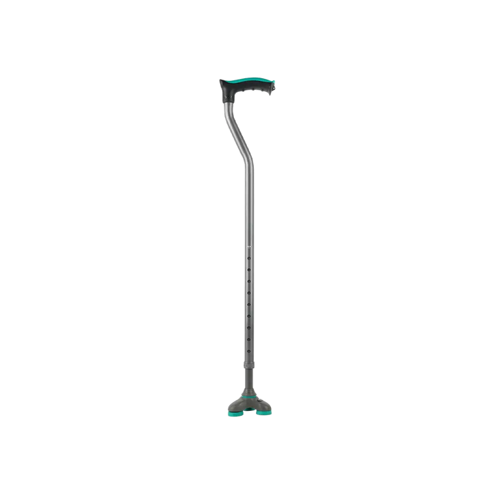 54248-Tynor Tripod Walking Stick-L44 Black +1