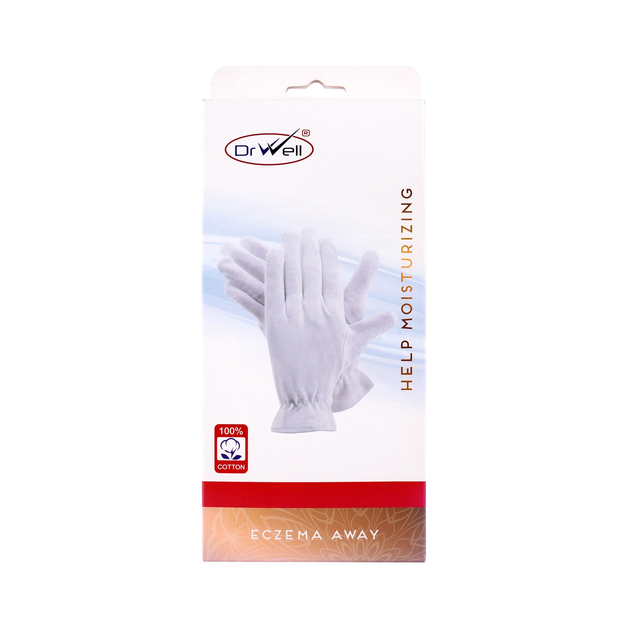 54254-Dr Well Help Moisturizing Gloves White-S +2