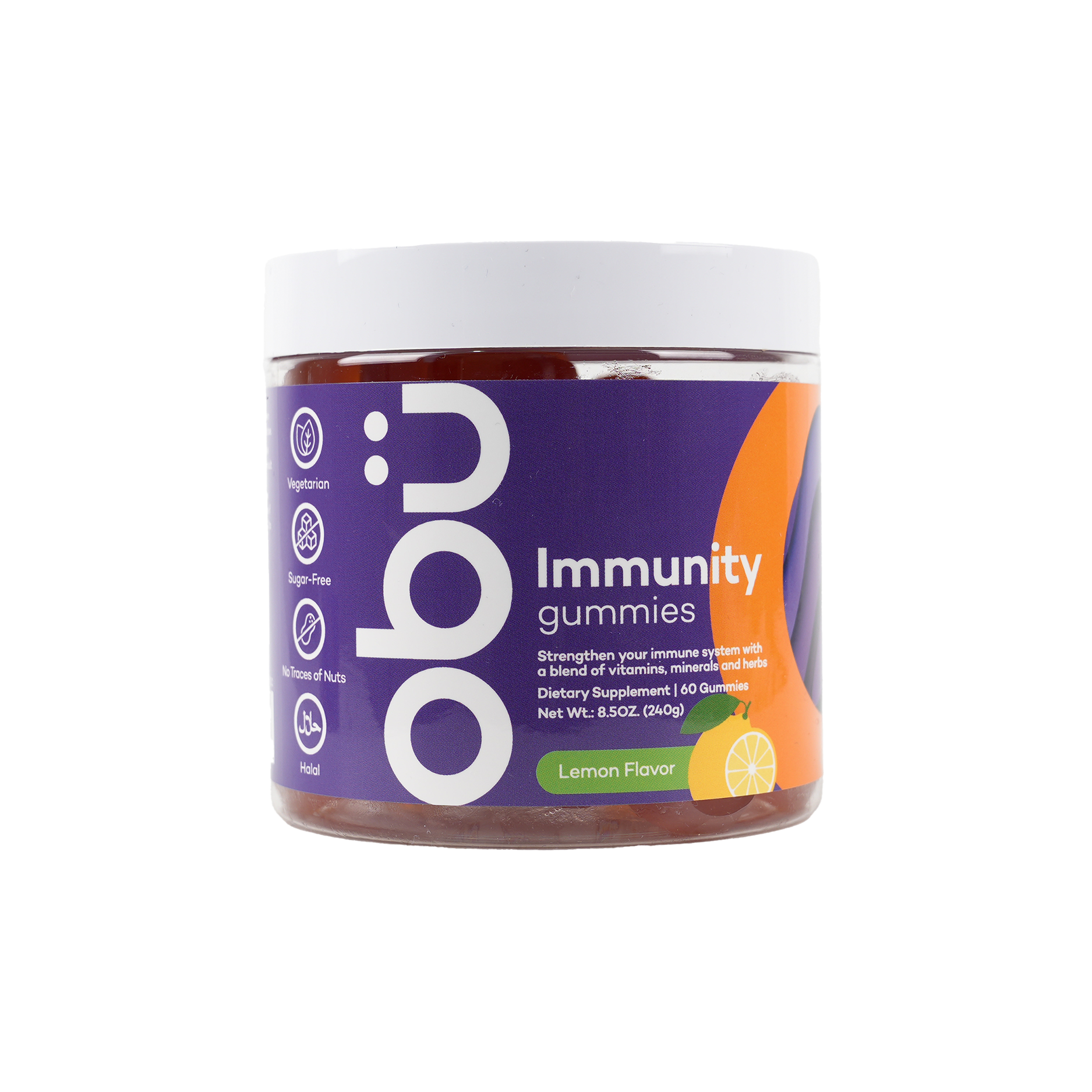 Obu Immunity 60 Gummies-Lemon Flavor