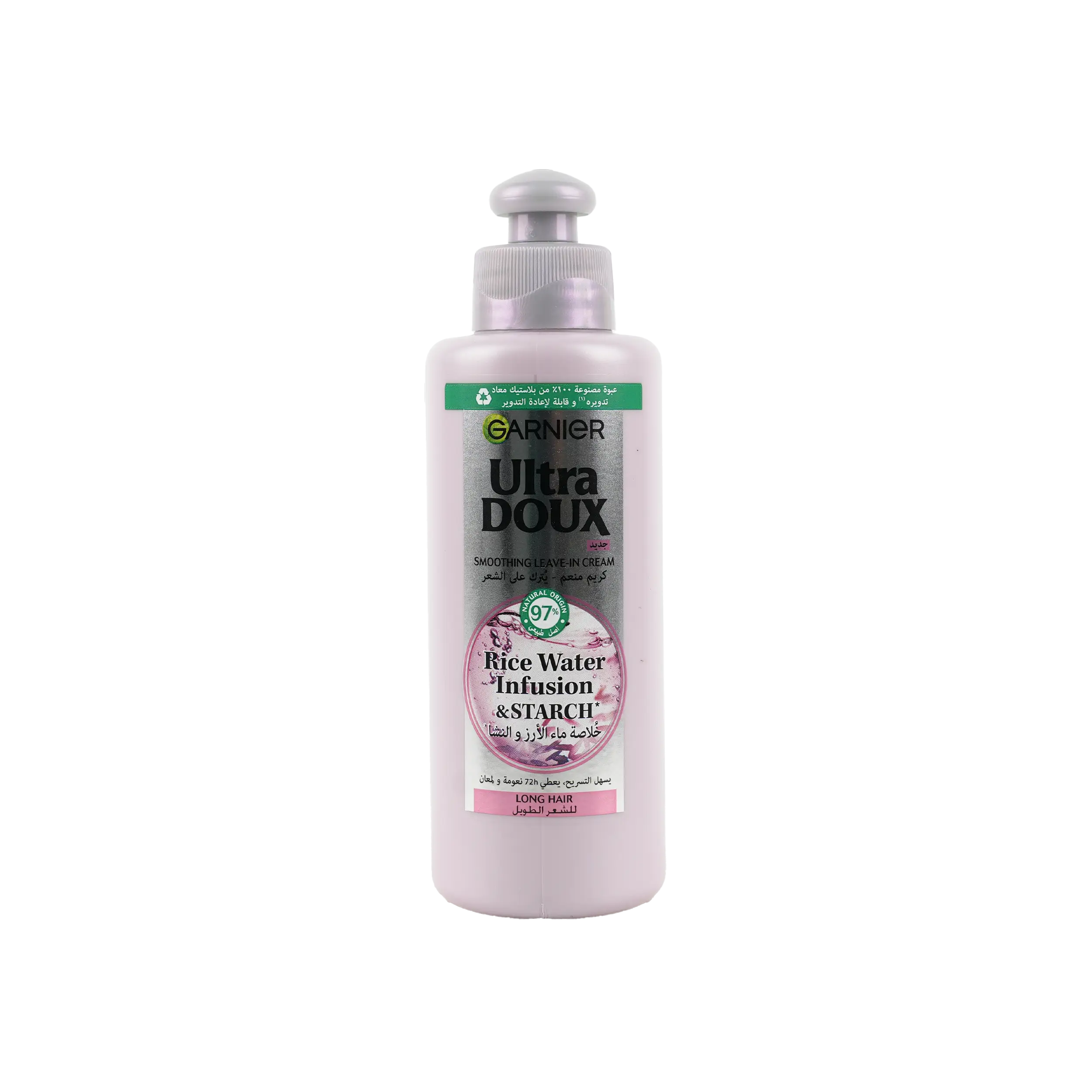 Garnier Ultra Doux Smoothing Leave-In Cream 200ml-Rice Water