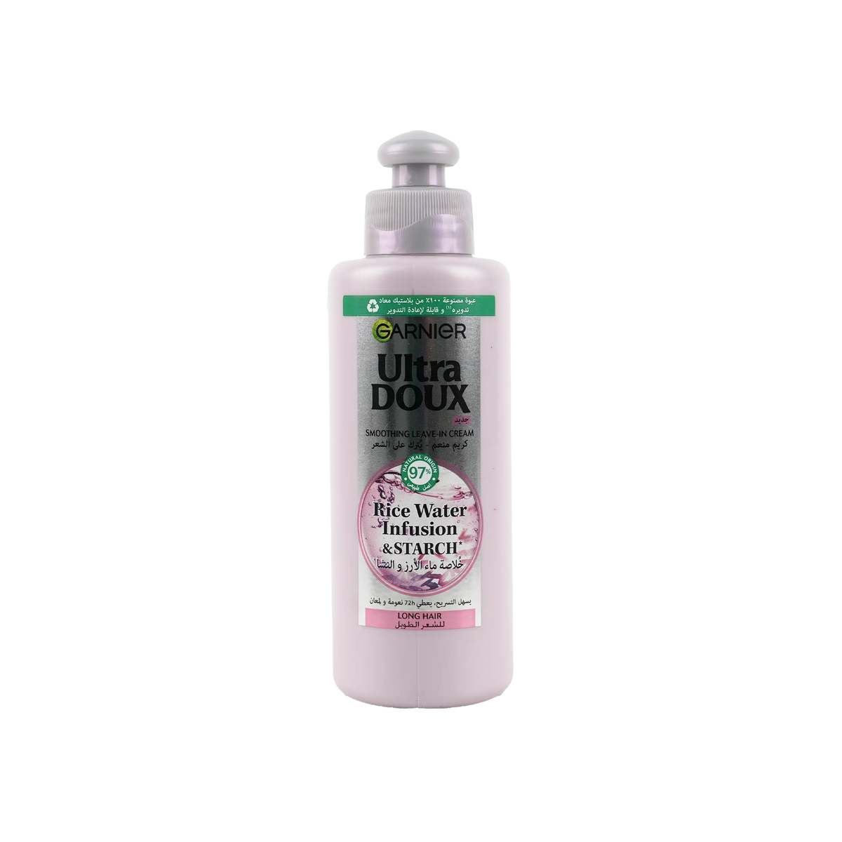 54265-Garnier Ultra Doux Smoothing Leave-In Cream 200ml-Rice Water
