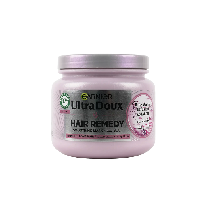 54266-Garnier Ultra Doux Smoothing Mask 340ml-Rice Water