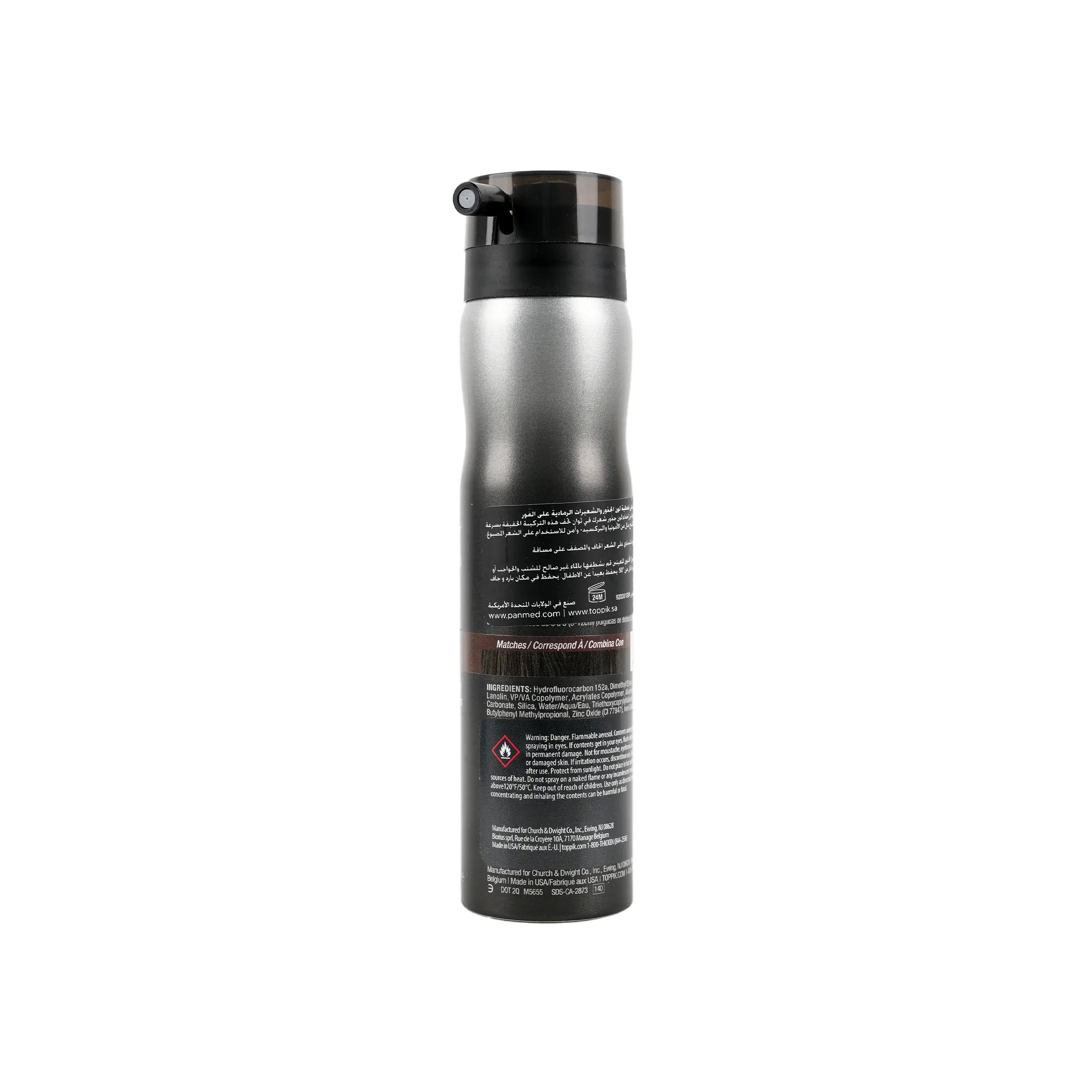 Toppik Root Touch Up Spray 98ml-Med Brown