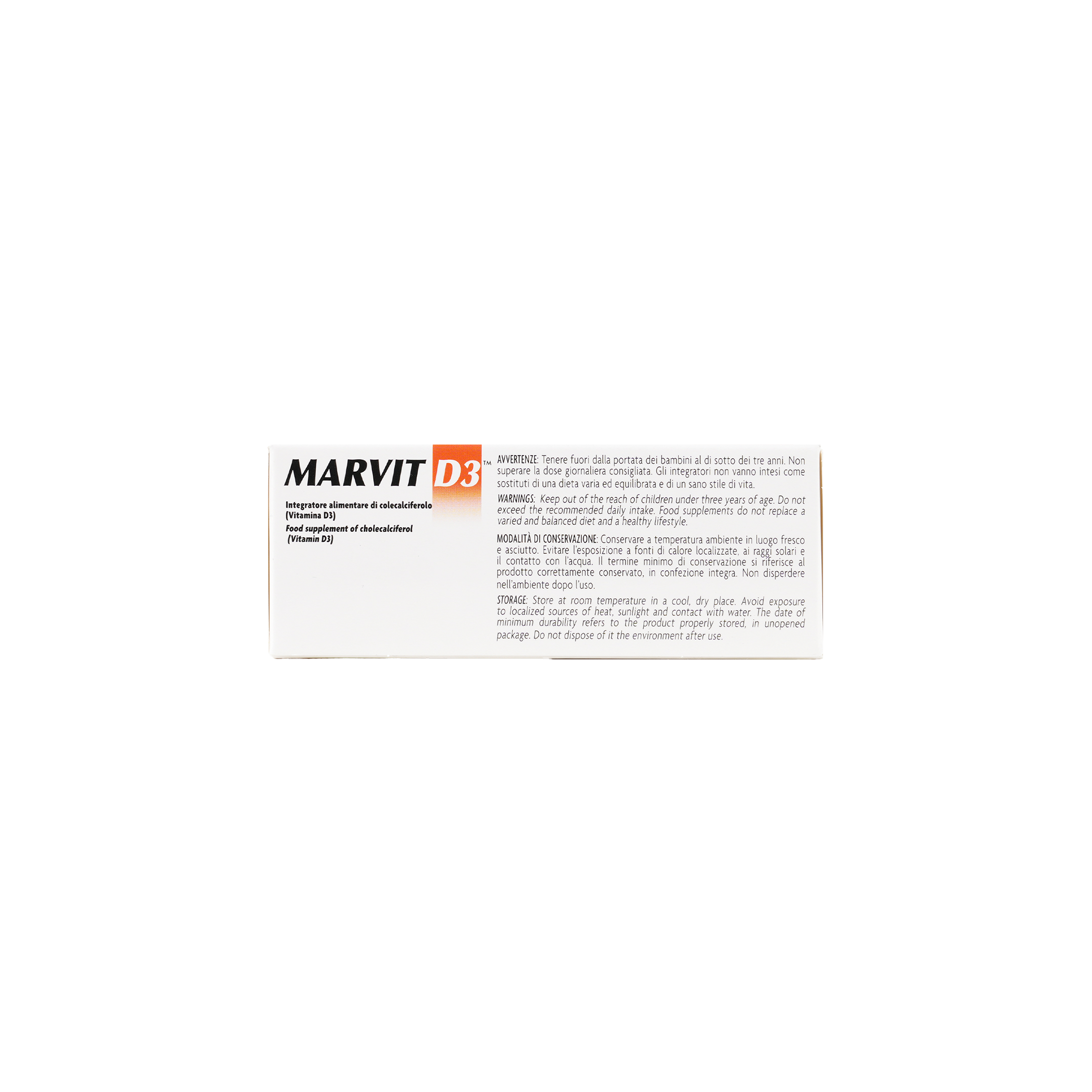 Marvit Vitamin D3 5000ui/iu 60Capsules