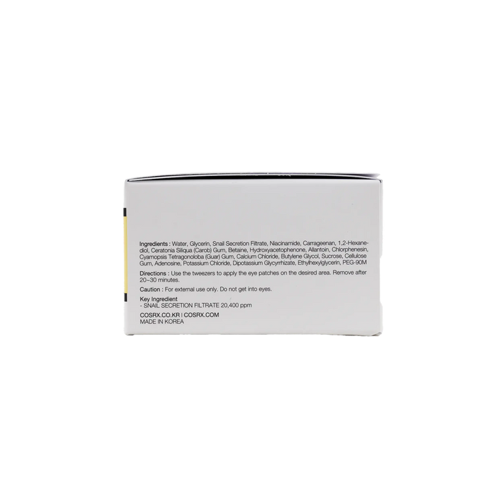 54298-Cosrx Advanced Snail Hydrogel Eye 60 Patches +4