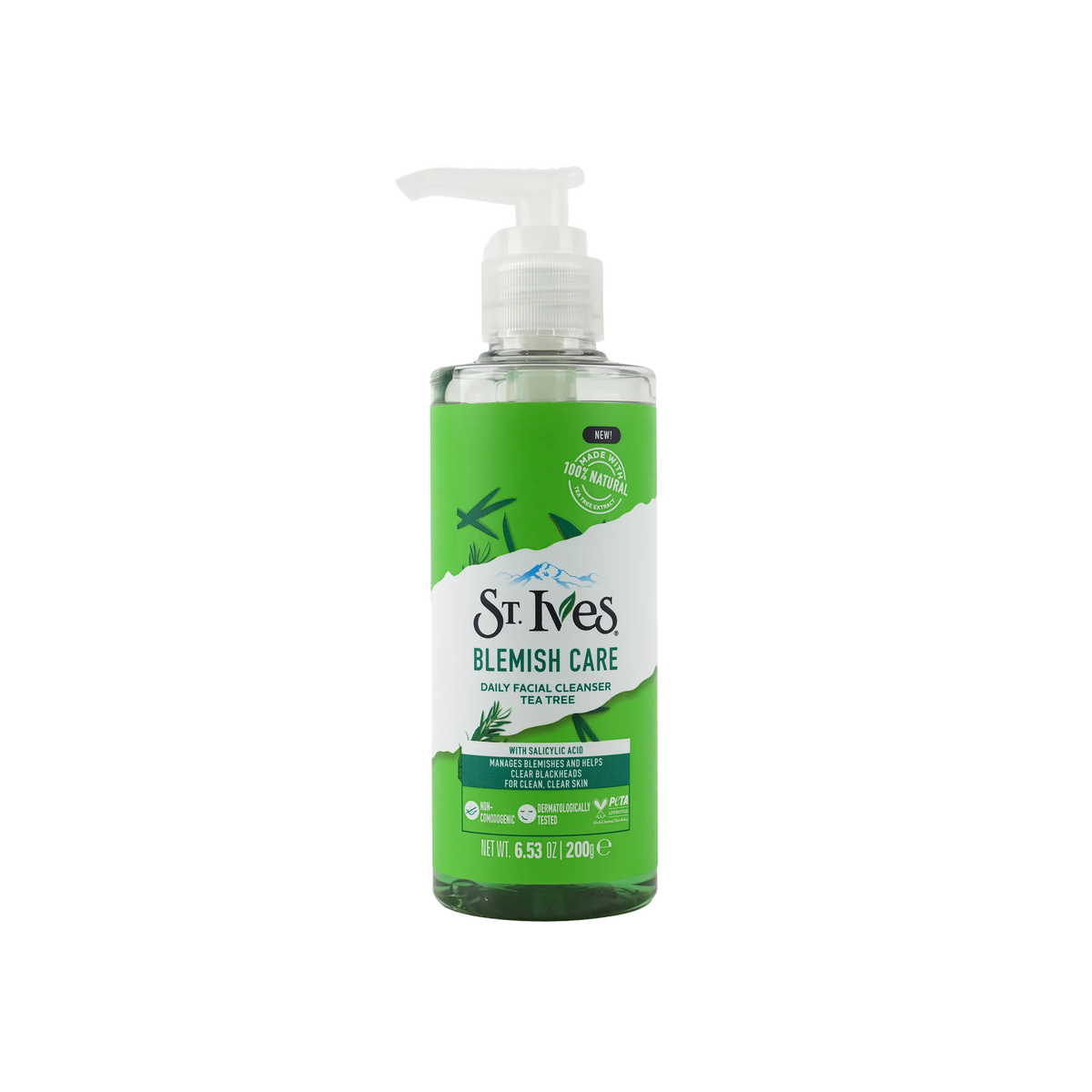 54302-St.Lves Facial Cleanser 200g-Blemish Care