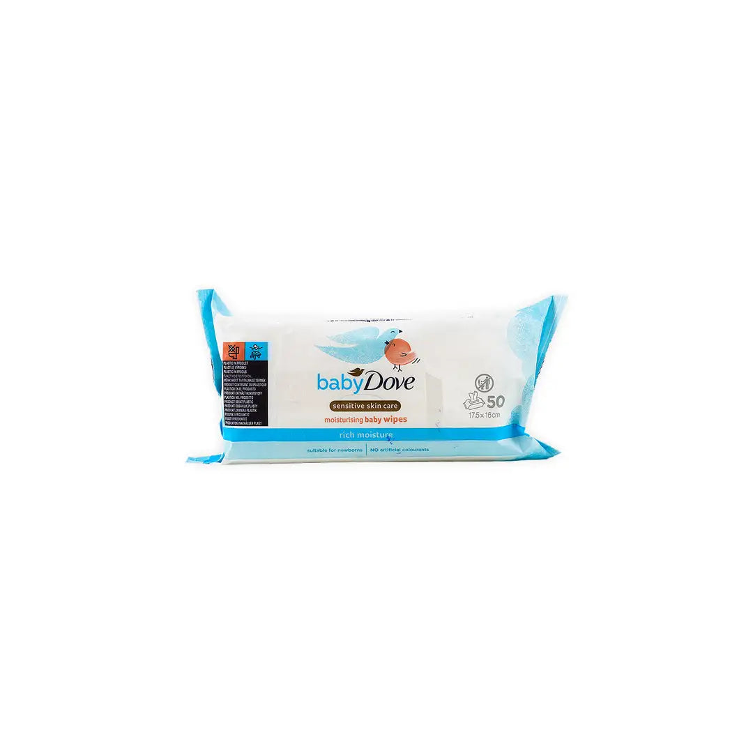 54308-Dove Baby Wipes 50pcs-Rich Moisture